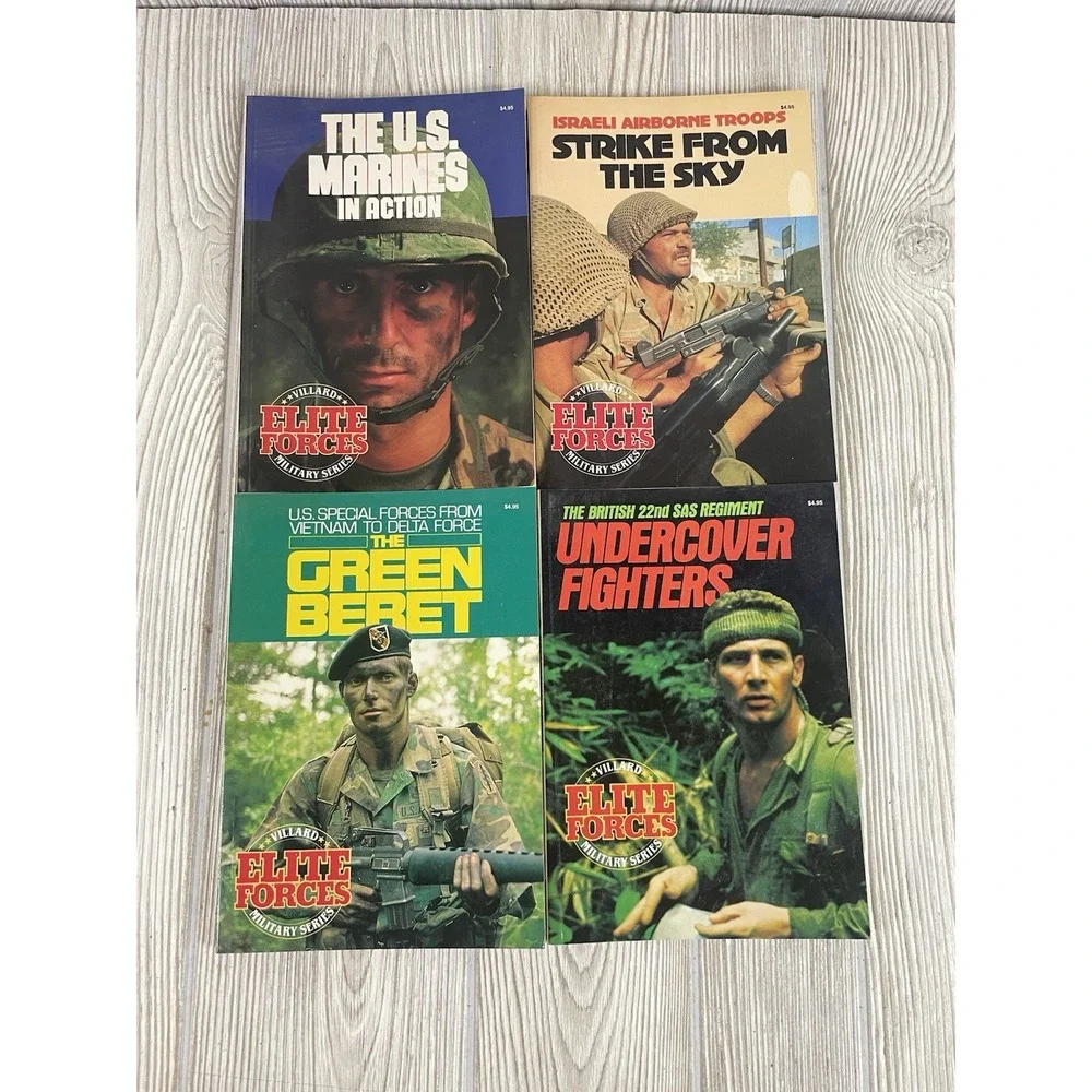 Villard Military Series Lot Military Elite Forces Green Beret Marine British SAS